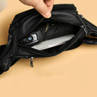 Riñonera de Cuero para Hombre - Bolso de Piel de Vestir Elegante
