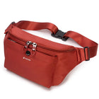 Riñonera Running Roja - Deportiva Unisex Ajustable