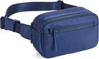 Riñonera Deportiva Unisex con Correa Ajustable y Doble Cremallera - Pequeña Bandolera para Exteriores - Novedad 2025