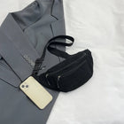 Riñonera Deportiva de Terciopelo Unisex - Cómoda y Elegante