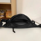 Riñonera Deportiva Unisex de Cuero - Gran Capacidad, Bandolera y Cintura