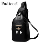Riñonera de Cuero para Hombre - Bolso de Piel de Vestir Premium