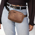 Riñonera Deportiva Mujer – Bolso Cintura Ajustable Cuero Sintético Coreano