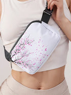 Riñonera Deportiva Ajustable Rosa Melocotón - Bolsa de Cintura Moderna