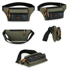 Riñonera Deportiva Antirrobo para Móvil - Bolsa de Pecho Ajustable para Correr y Fitness