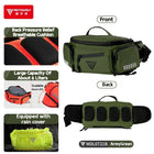 Riñonera de Pierna Impermeable para Moto y Motoristas - Bolso Lateral Ajustable