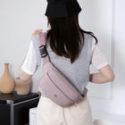 Riñonera de Viaje para Mujer - Nylon Impermeable y Elegante Bolso Cinturón