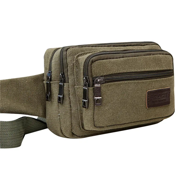 Riñonera Deportiva para Hombre - Cómoda, Ajustable y Resistente