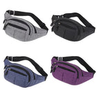 Riñonera Deportiva Hombre Impermeable Multifuncional - Nylon Resistente