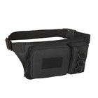 Riñonera Táctica para Hombre - Bolsa Funcional Deportiva con Múltiples Bolsillos