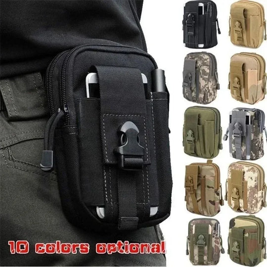 Riñonera de Cintura para Hombre - Bolso Bandolera Casual de Nylon
