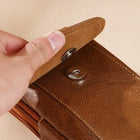 Riñonera Deportiva de Cuero Sintético con Múltiples Bolsillos - Bolso Bandolera para Hombre y Mujer
