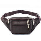 Riñonera de Cuero para Hombre - Bolso de Cintura Elegante y Funcional
