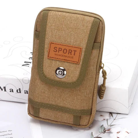Riñonera Deportiva de Tela Oxford - Variedad de Colores y Diseños