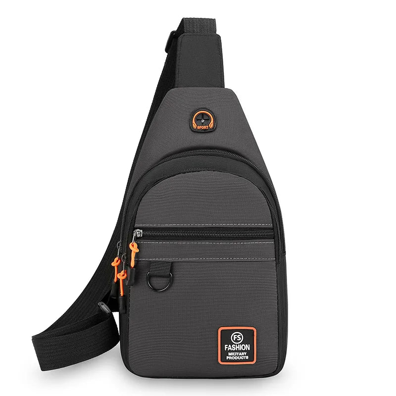 Riñonera Hombre de Tela Oxford - Bolso Pecho Casual, Ligero y Moderno