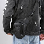 Riñonera Deportiva para Moto - Bolsa Lateral EVA Rígida, Impermeable y Acolchada