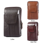 Riñonera Deportiva de Cuero para Hombre: Diseño Clásico y Elegante