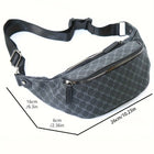 Riñonera Hombre Premium - Bolso Bandolera Casual de Cintura