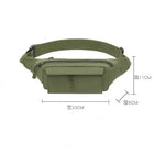 Riñonera Deportiva Camuflaje para Hombre - Gran Capacidad y Estilo Táctico