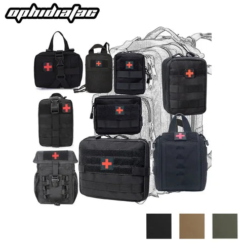 Riñonera Deportiva OphidianTac - Cinturón de Caza Negro