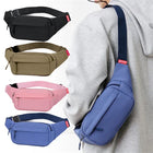 Riñonera Deportiva Grande Unisex - Bolsa de Cintura Multifuncional