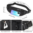 Riñonera Deportiva para Hombre Ligera con Cremallera YKK - Bolso Bandolera