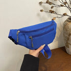 Riñonera Deportiva Grande - Bolso de Hombro para Festival, Running y Viaje