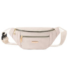 Riñonera de Viaje para Hombre y Mujer - Bolsa Cintura con 3 Bolsillos, Lona Resistente y Cómoda