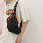 Riñonera Deportiva Unisex - Bolsa de Cintura Estilo Hip-Hop, Nylon Resistente y Espaciosa