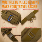 Riñonera Táctica Militar Unisex - Resistente y Funcional