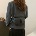 Riñonera de Cuero para Mujer - Bolso de Piel de Vestir Elegante