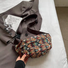 Riñonera Bohemia para Mujer - Bolso de Cadera, Bandolera y Bolsillo Pecho