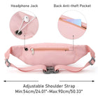 Riñonera Deportiva Ajustable para Hombre y Mujer - Bolsa de Cintura Ideal para Senderismo, Ciclismo y Running