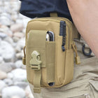Riñonera Táctica Camuflaje para Hombre - Bolsa Multifuncional EDC con Sistema Molle