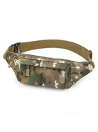 Riñonera Deportiva Camuflaje para Hombre - Gran Capacidad y Estilo Táctico