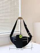 Riñonera Deportiva Multifuncional para Hombre y Mujer - Mochila Pequeña de Pecho para Viajes y Aventuras