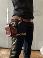 Riñonera Deportiva Steampunk Retro para Mujer