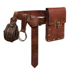 Riñonera Deportiva Unisex con Estilo Vikingo y Punk - Cartera de Cintura para Hombre y Mujer