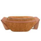 Riñonera Deportiva de Pana para Mujer - Bolsa Pequeña Cruzada y de Cintura