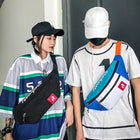 Riñonera Deportiva Unisex de Nylon - Bolsa de Cintura Moderna y Versátil