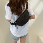Riñonera Deportiva para Mujer: Bolsa de Cintura Ajustable, Multifuncional para Viajes y Running
