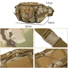 Riñonera Deportiva Impermeable Camuflaje para Actividades al Aire Libre