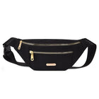 Riñonera Deportiva de Nylon para Mujer - Sin Correa, Cómoda y Elegante