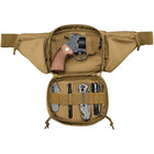 Riñonera Táctica para Hombre - Bolso de Cintura Deportivo con Compartimento para Pistola