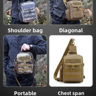 Riñonera Táctica Militar Unisex - Impermeable