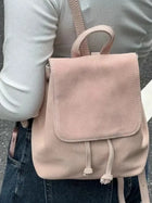 Riñonera Mujer Vintage Marrón - Bolso Bandolera Casual de Cintura