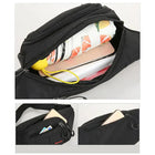 Riñonera Running Antirrobo Grande de Tela Oxford - Bolso Deportivo para Correr y Viajar