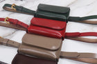 Riñonera Deportiva de Cuero Rojo - Mini Bolsa de Cintura Elegante