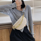 Riñonera de Cintura para Mujer - Bolso Bandolera Casual y Moderno