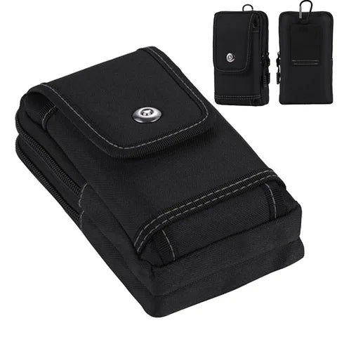 Riñonera Deportiva Táctica Molle - Dos Capas, para Hombre, Multiusos